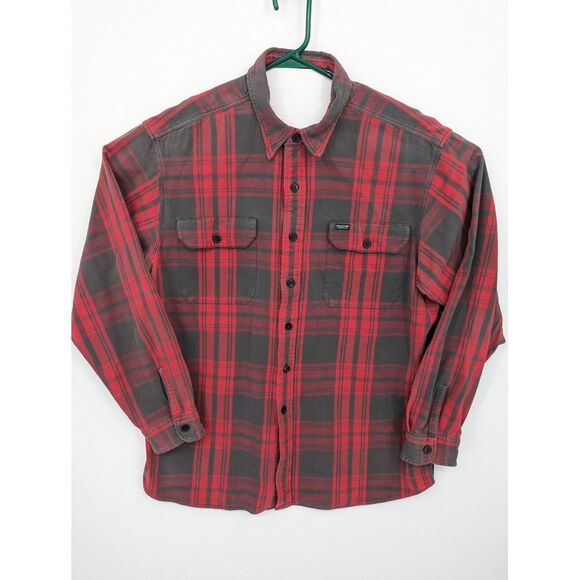 Big Mac Other - Big Mac VTG Men's Quilted Lined Plaid Flannel Jacket Shirt Medium Tall, Made USA